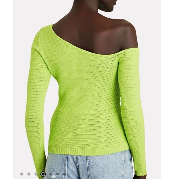 Ronny Kobo Flay Cut-Out Crochet Knit Top Sz Sm New W\O Tag - Picture 2 of 11